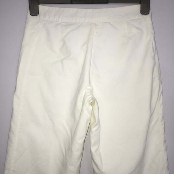 Tommy Hilfiger Womens 2 Pants White Mid-Calf Career Cropped 100% Cotton Capri - Picture 5 of 11